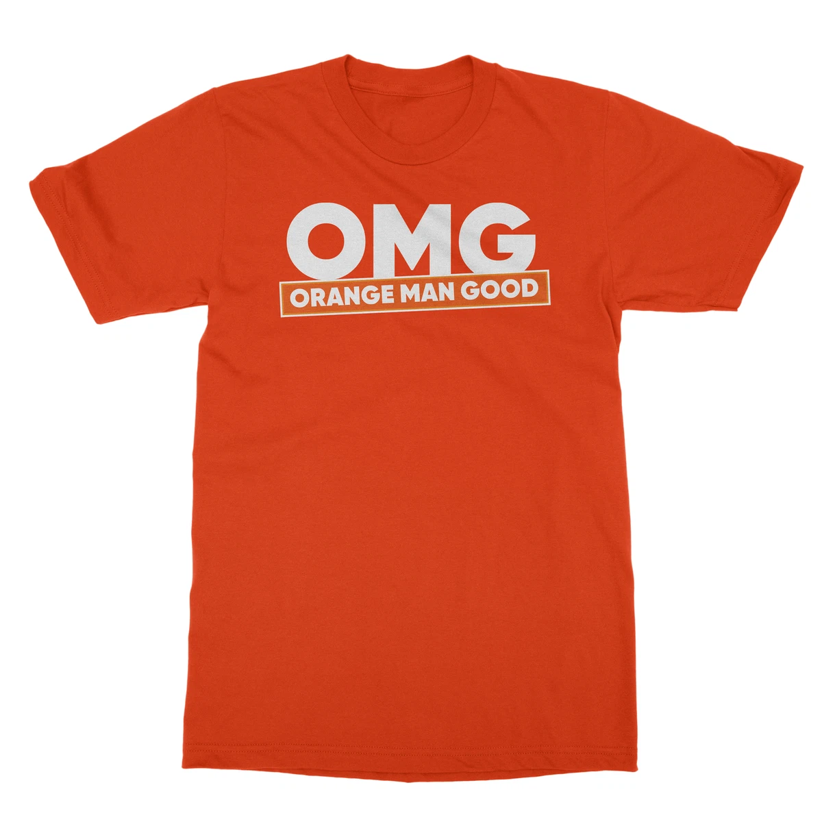Orange man good shirt sales