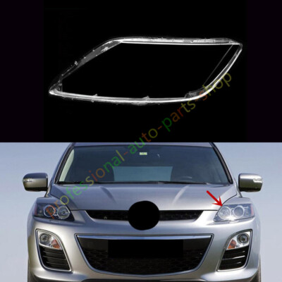 Mazda CX-7 ヘッドライト フロント用 クリアレンズ For Mazda CX-7 2007-2012 Left Side Headlight Clear Lens Cover
