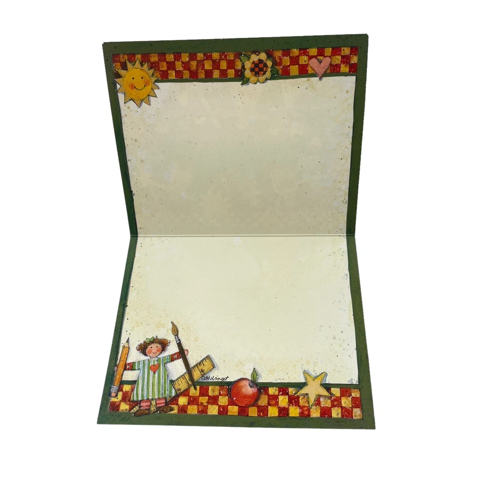 LANG Susan Winget Christmas Card The Joy You Give Country School Kids - Image 4 of 4