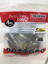 Certified Appliance Accessories 90-1020 3-Wire Closed-Eyelet 30-Amp Dryer