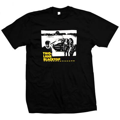 Two-Lane Blacktop - James Taylor, Dennis Wilson - Hand-screened, pre-shrunk 100%