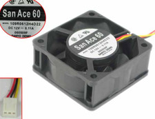 1 PCS SANYO Fan 109R0612H4D22 DC 12V 0.11A 6025 6cm 3 wire cooling fan