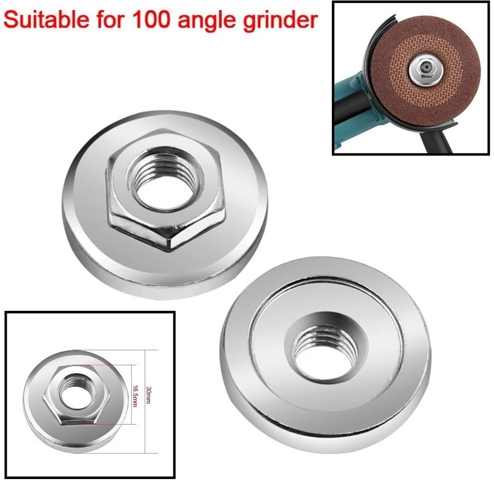 Angle Grinder Disc/Quick Change Locking Flange Nut/Quick Release M10
