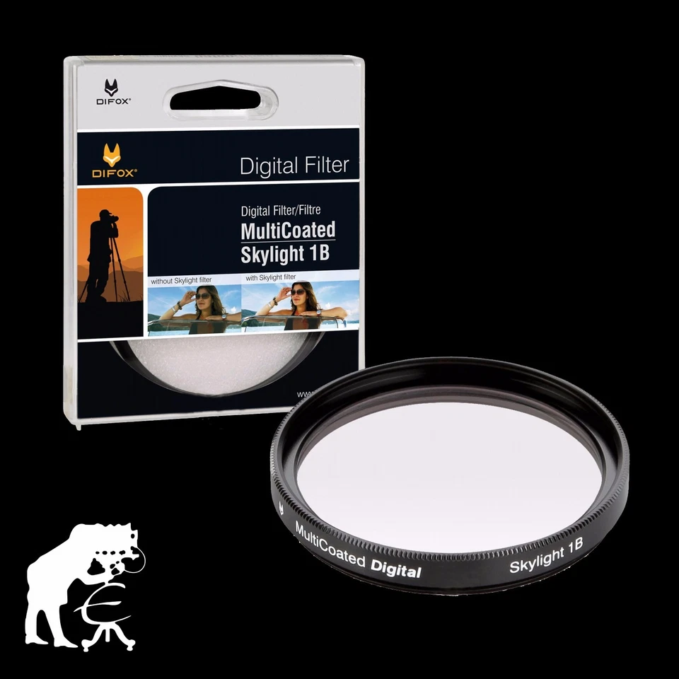 Difox Filter Skylight 1B 82mm Filtergewinde MultiCoated Schutzfilter UV-Filter