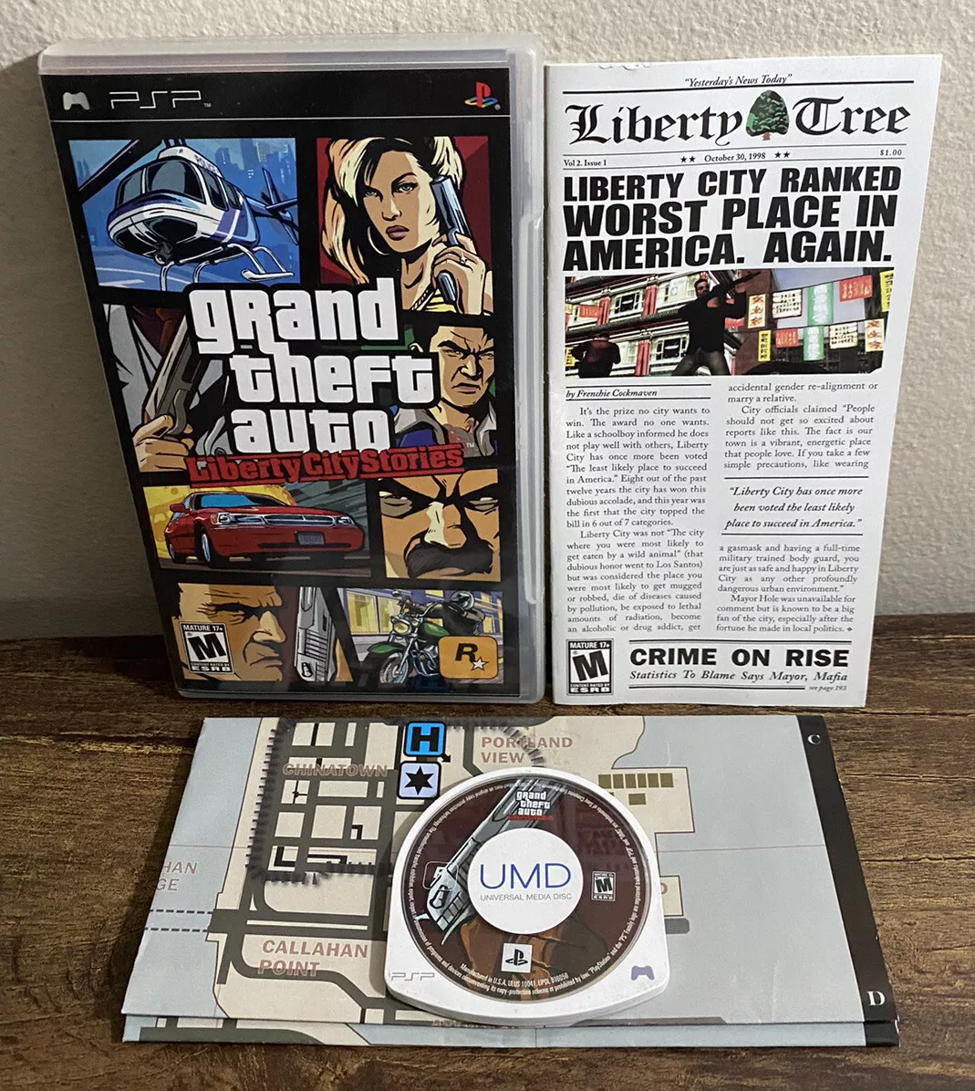 Grand Theft Auto Liberty City Stories PSP Game For Sale