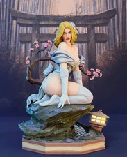 Custom 1/4 X-Men Geisha White Queen Emma Frost Figure Statue Brand New Very Rare