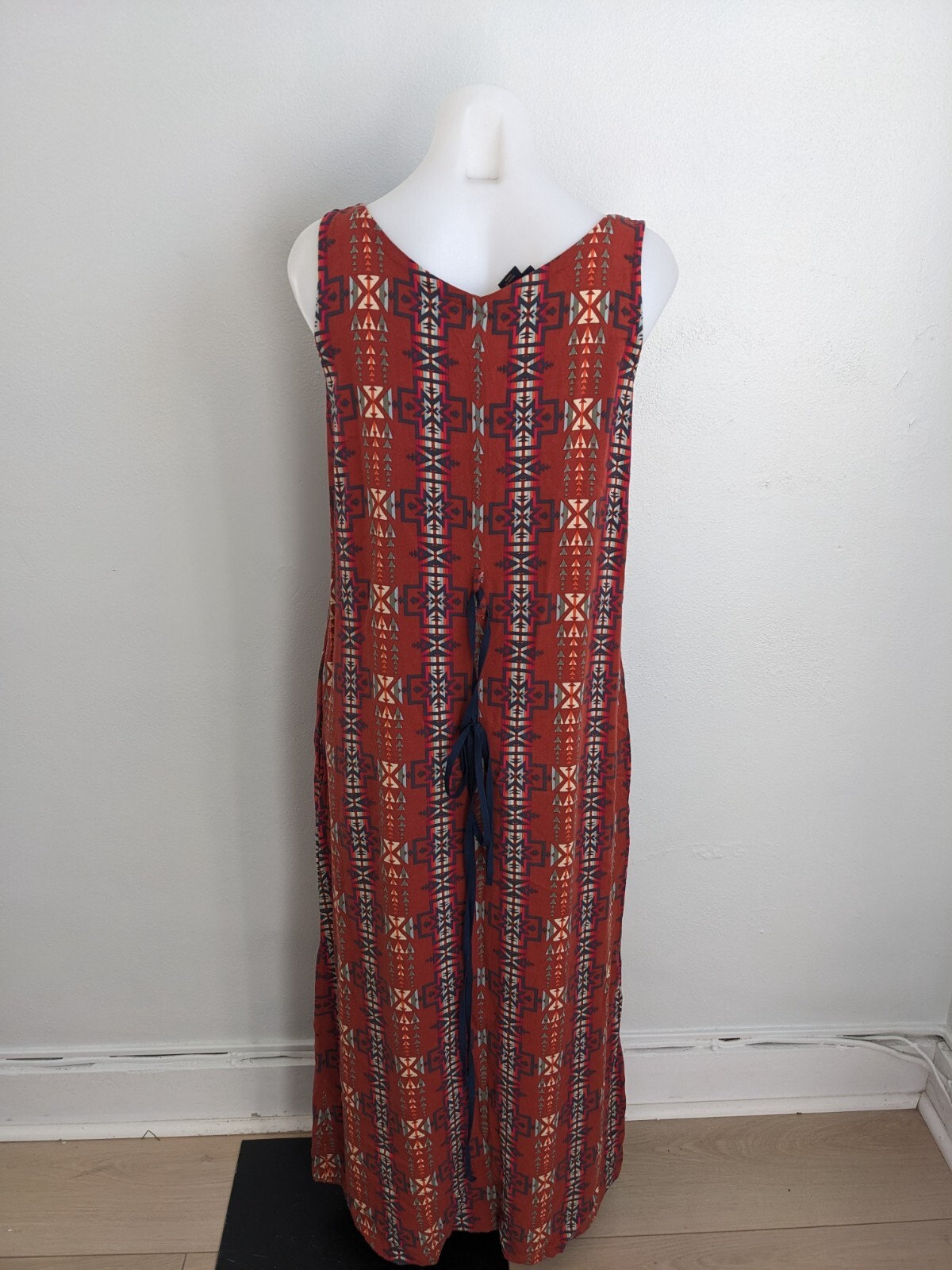 Pendleton Size XS Sleeveless Patterned Maxi Dress… - image 7