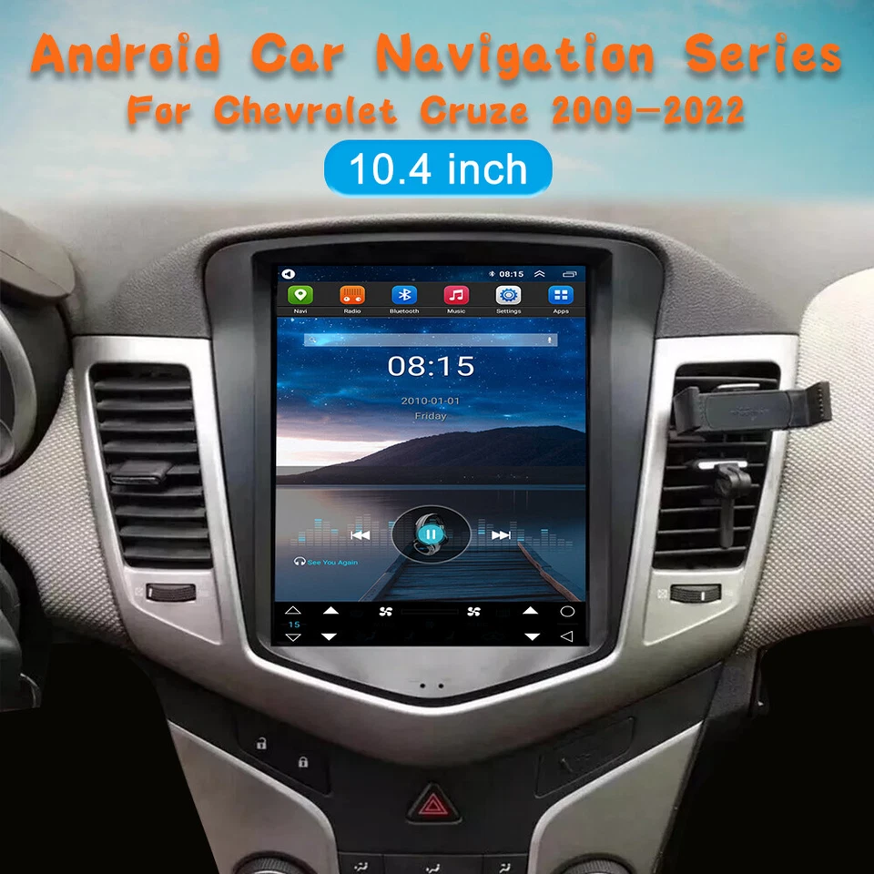 Car Stereo For Chevrolet Cruze 2009-2024 Android 14 Auto GPS Navi Radio Carplay - Image 2 of 4