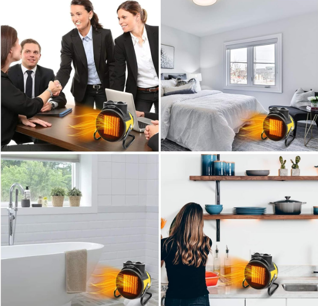 International Portable Patio Heater Outdoor Electric Garage Heaters