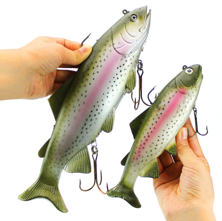 1PCS 20cm/30cm Sea Fishing Big Size Simulate Soft Fishing Lure Artificial  Baits
