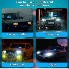 U B E R Lighted BLUE LED Sign For DRIVERS Windshield Sign for CARS-FAST SHIPPING