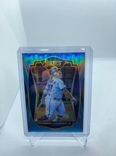 VLADIMIR GUERRERO JR. 2021 Panini Select #115 Premier Level Blue Prizm 4/35 SP