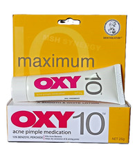 OXY 10 Maximum Stubborn Acne Pimple Medication 25g FREE SHIPPING