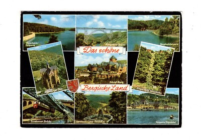 AK Ansichtskarte Das schöne Bergische Land / Schloss Burg / Hermann-Löns-Denkmal