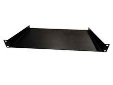 deetech 1HE Rackwanne Einbauwanne Rackablage Trägereinschub für 483mm (19")