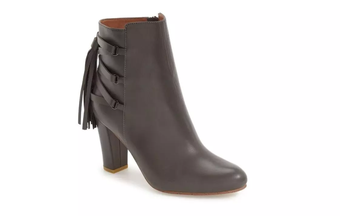 Halogen leather store boots