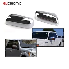 ABS Plastic Chrome Mirror Cap Covers fit 09-14 FORD F-150 2 Door 4 Door Accessor