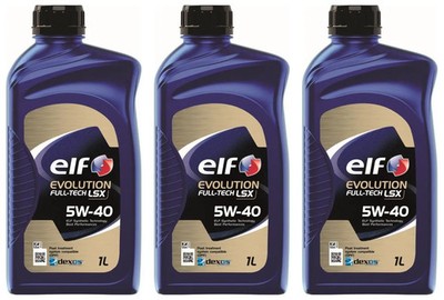 3l ELF Evolution Full-Tech LSX 5W-40 Motoröl ACEA C3 API SN/CF GM Dexos2