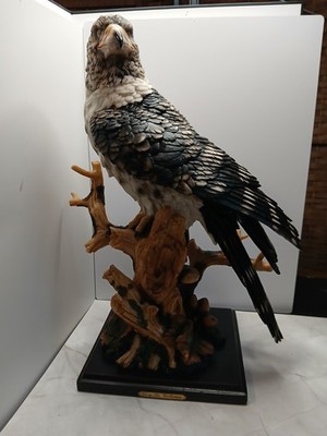 Yang Lin Collection 15  Eagle Statue   Heavy 5.7 lb Resin Wildlife Sculpture