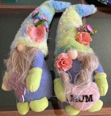 10 In Gnomes, Green And Blue Love You Mum