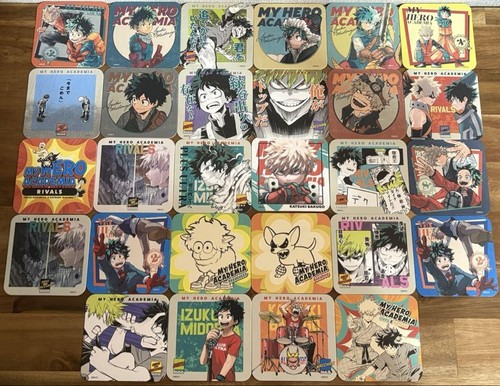 My Hero Academia Art Coaster RIVALS 28 pieces sold in bulk | eBay