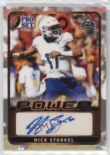 2021 Leaf Pro Set Power Base Auto Nick Starkel #BA-NS2 Auto 0it8