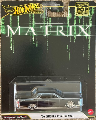 #ad 2025 Hot Wheels Pop Culture Matrix #x27;64 Lincoln Continental Free shipping $11.88
