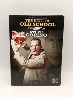 ROH Steve Corino 3-Disc Set DVD  King of Old School CM Punk Danielson SHIPS FREE