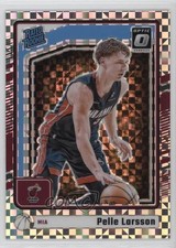 2024-25 Panini Donruss Optic Rated Rookie Checkerboard Prizm Pelle Larsson 1fl4