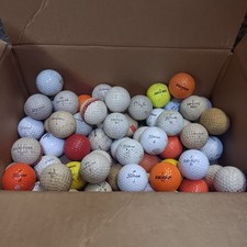 Lot Of 64 Mixed Vintage Golf Balls