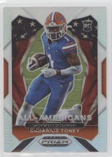 2021 Panini Prizm Draft Picks All-American Silver Kadarius Toney #195 0k41