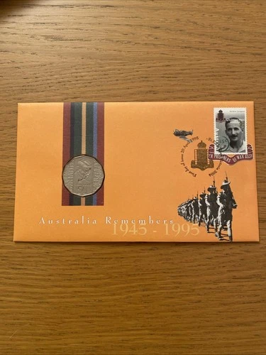 1995 Australia 50 Cents FDC & Stamp Cover - Sir Edward 'Weary' Dunlop (38000)