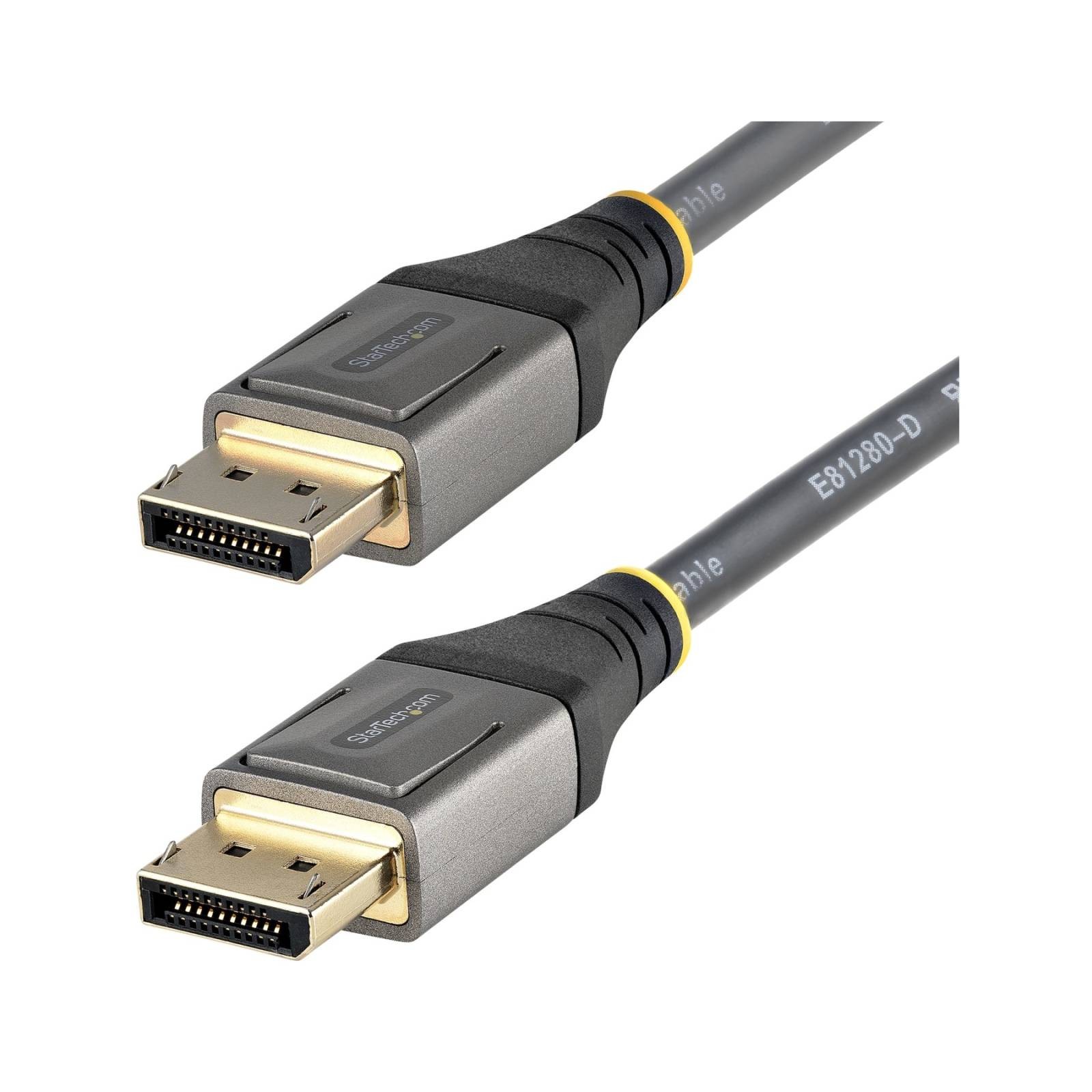 StarTech 6ft (2m) VESA Certified DisplayPort 1.4 Cable 8K 60Hz (DP14VMM2M)