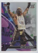 2021 Topps Finest WWE Refractor Rey Mysterio #63 tj1