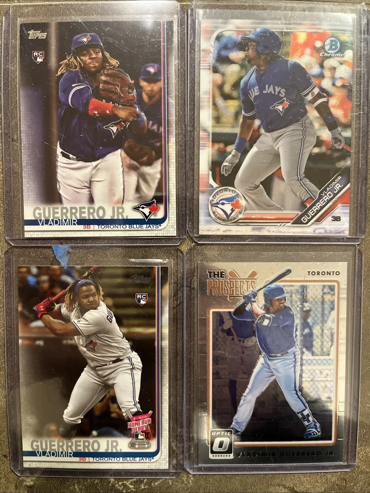 150X🔥Vladimir Guerrero Jr🔥2017-2025 Rookie Lot Parallel Refractor Blue Jays - Image 2 of 4