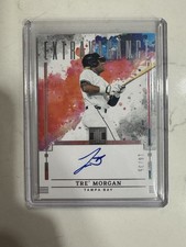 2025 Panini Impeccable  TRE’ MORGAN Extravagance ON-CARD AUTO /35 RAYS PROSPECT