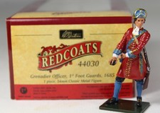 W BRITAINS The Reds  Blues Grenadier Officer 1st Foot Guard Set 44030 MIB