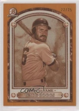 2020 Bowman Chrome Farm to Fame Orange Refractor /25 Wade Boggs #FTF-WB HOF