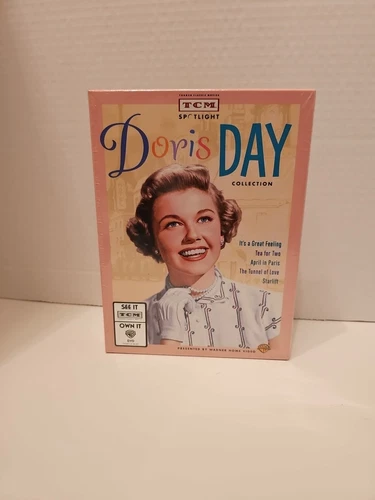 TCM SPOTLIGHT: DORIS DAY COLLECTION DVD 2009 5-Disc Box Set New Sealed - Picture 1 of 4
