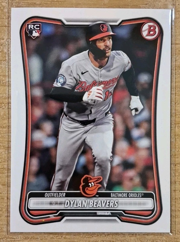 2026 BOWMAN DYLAN BEAVERS ROOKIE #69 BALTIMORE ORIOLES 
