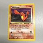 Pokémon Charmander Team Rocket 1st Edition Common Card 50/82 HP 40 1999 English