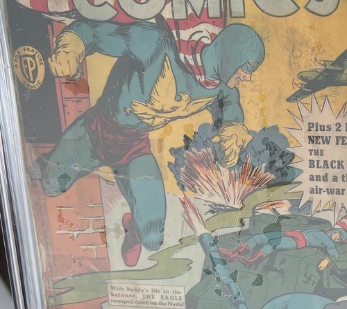 Weird Comics #17 (1941) ⭐ CGC 1.5 Restored ⭐ Black Rider Origin! Fox Features - Picture 4 of 4