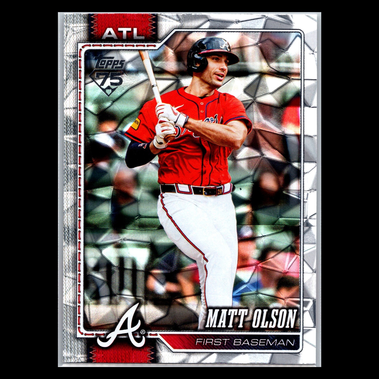 2026 Topps Baseball Series 1 #39 Matt Olson Diamante Foil