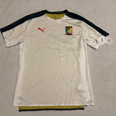 2018 Puma Men s Cameroon National Team Soccer Pre Match Stadium Jersey Large L
