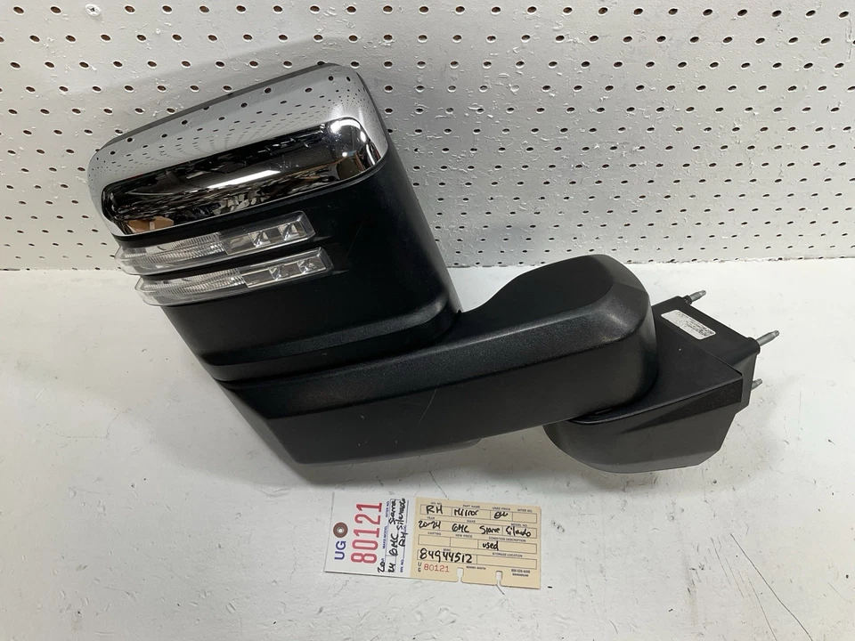 GMC SIERRA 2500 HD 2020 2023 Silverado 3500HD espejo retrovisor de puerta lateral derecho OEM Foto 4 de 4
