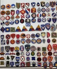 Lot of 342 Military Patches / Badges / Insignia: World War 2 Era