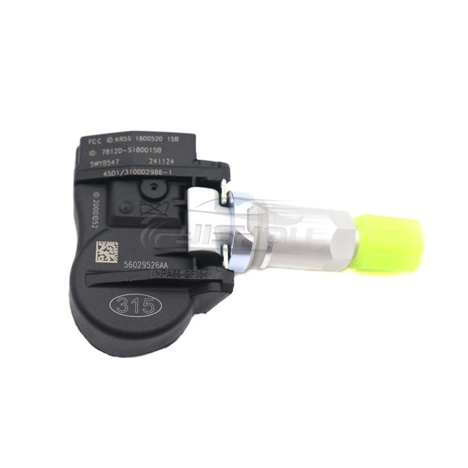 For TPMS Tire Pressure Sensors for Dodge Chrysler Jeep 4PCS 56029526AA 315MHz - Imagem 2 de 4