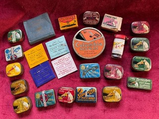78Rpm Related Collection of Gramophone Needle Tins and Packets HMV etc