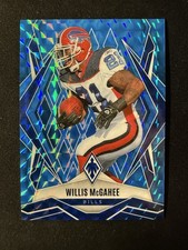 2025 Panini Phoenix - Willis McGahee #64 Light Blue Pyramids /385