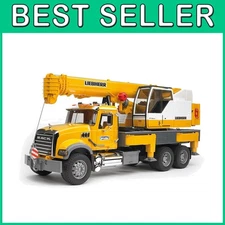 Mack Granite Liebherr Crane Truck Toy